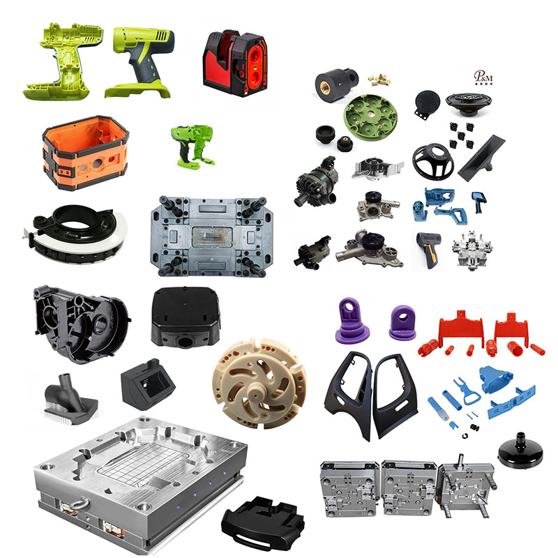 কাস্টম পিভিসি অংশ ছাঁচনির্মাণ