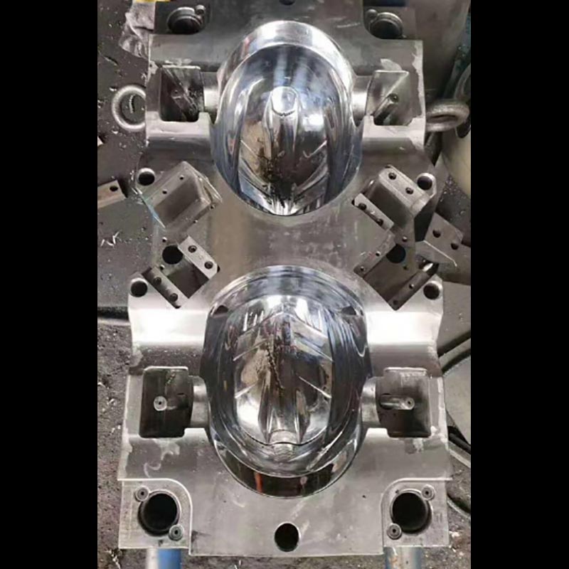 Cycling helmet molding