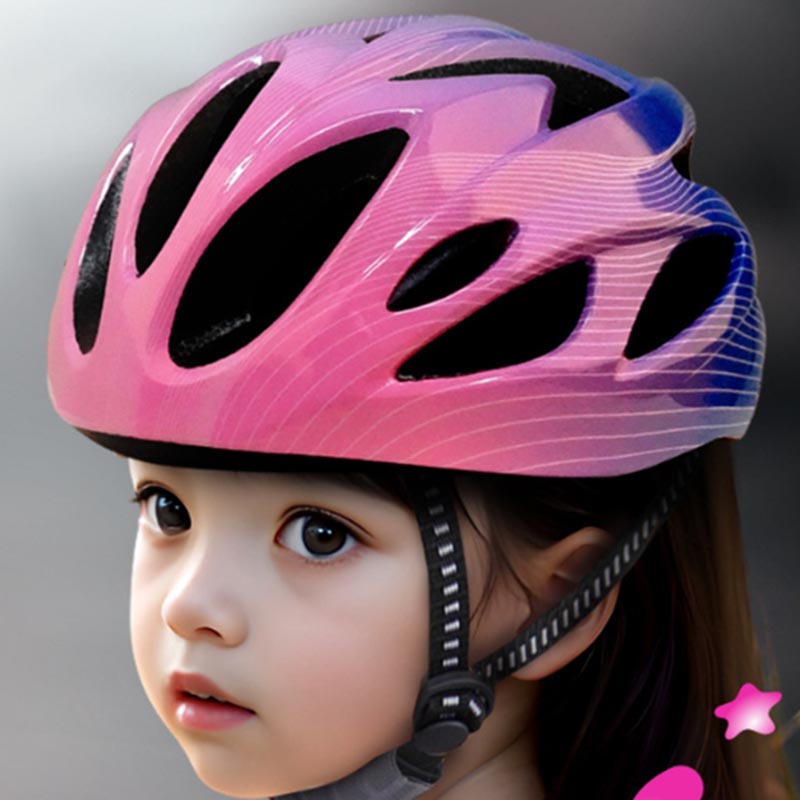 Cycling helmet molding