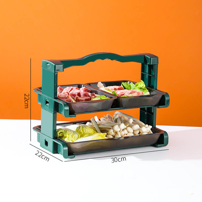 Food preparation rack molding