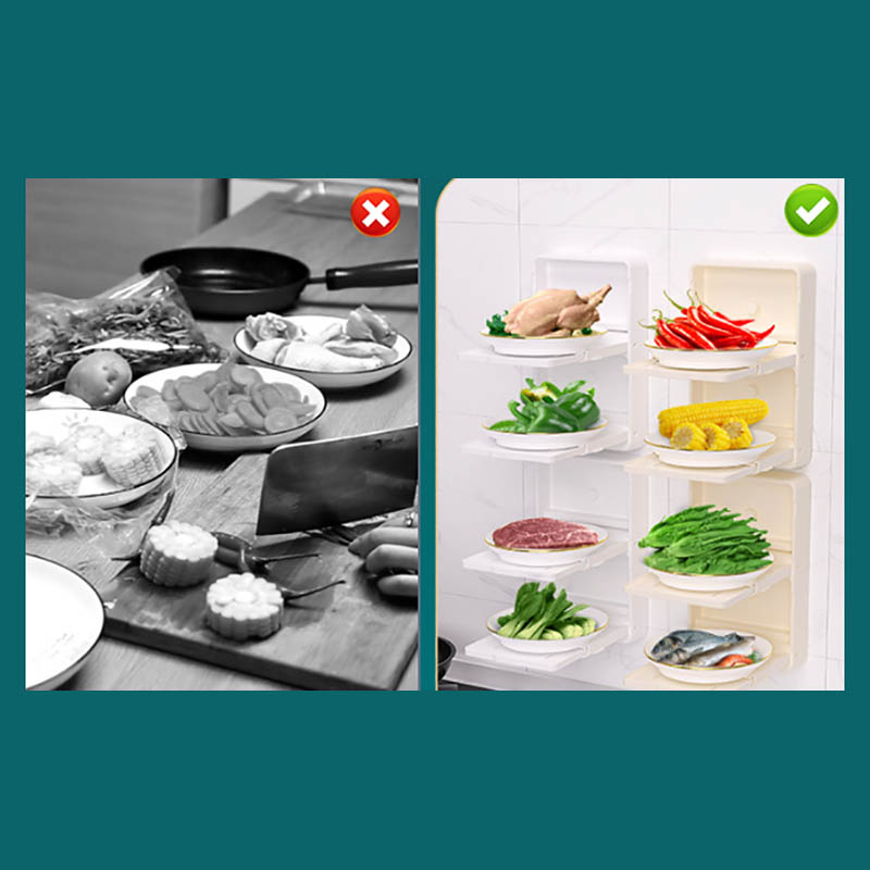 Food preparation rack molding