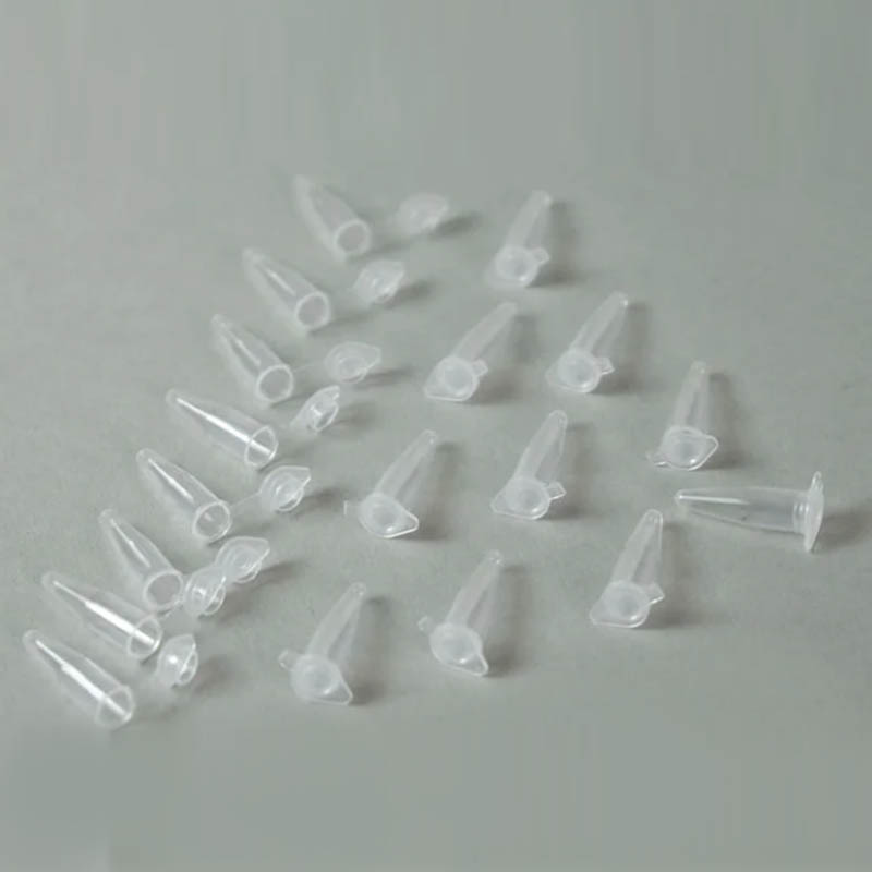 Plastic PCR tubes molding