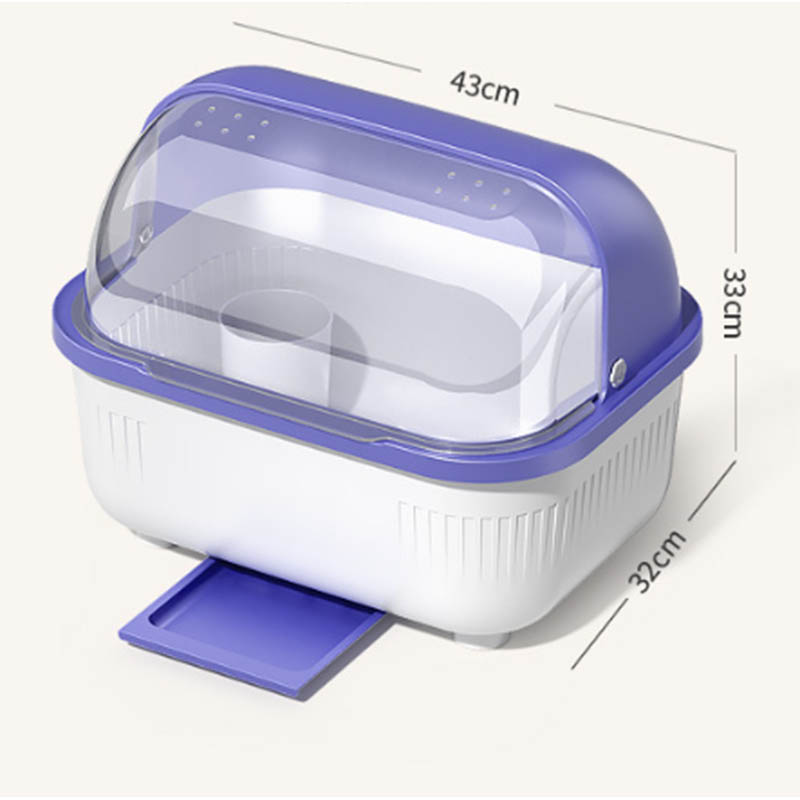 Tableware storage rack molding