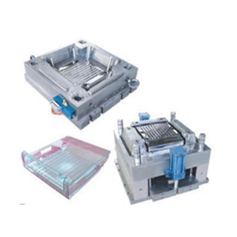 Tableware storage rack molding