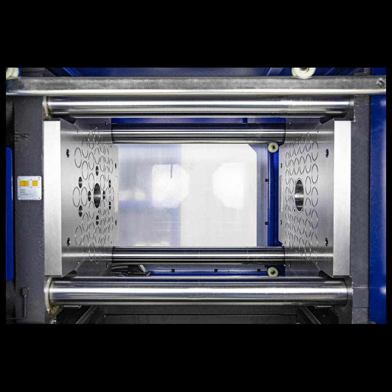 Transparent plastic display cabinet molding