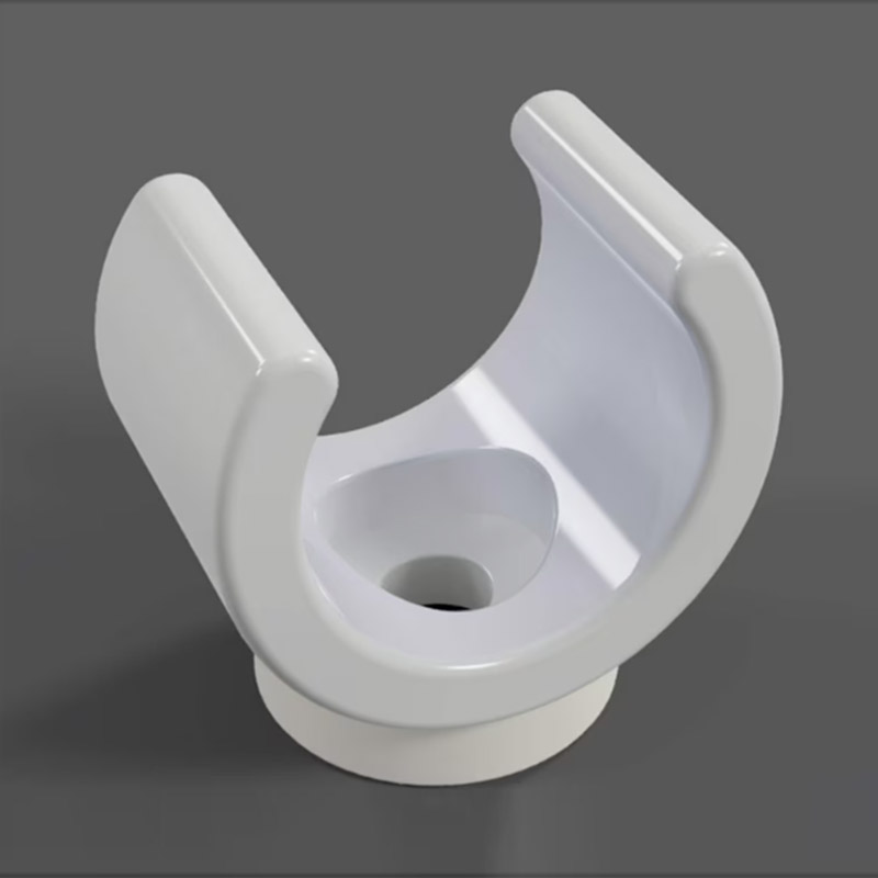 Plastic pipe fasteners molding