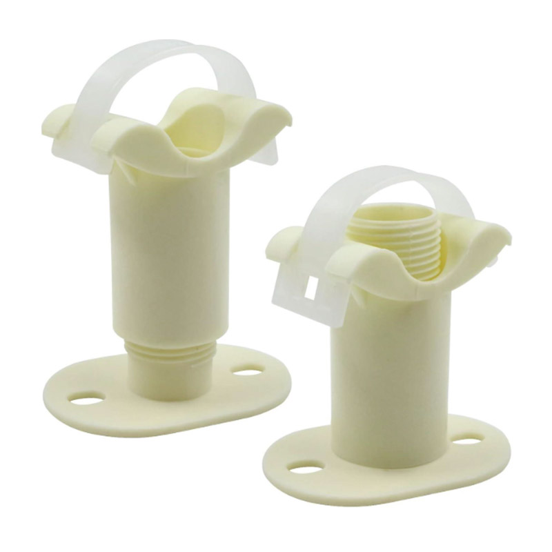 Plastic pipe straps molding