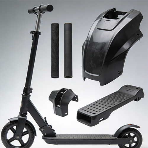 স্কুটার প্লাস্টিক যন্ত্রাংশ ছাঁচনির্মাণ